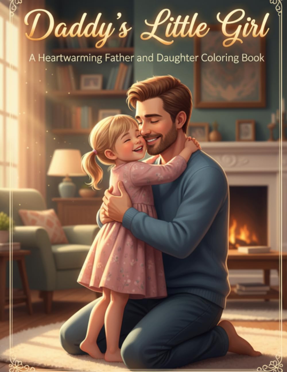 Daddy’s Little Girl: A Heartwarming Adult Coloring Book with Beautiful Father and Daughter Moments – A Perfect Gift for Dad or Daughter
