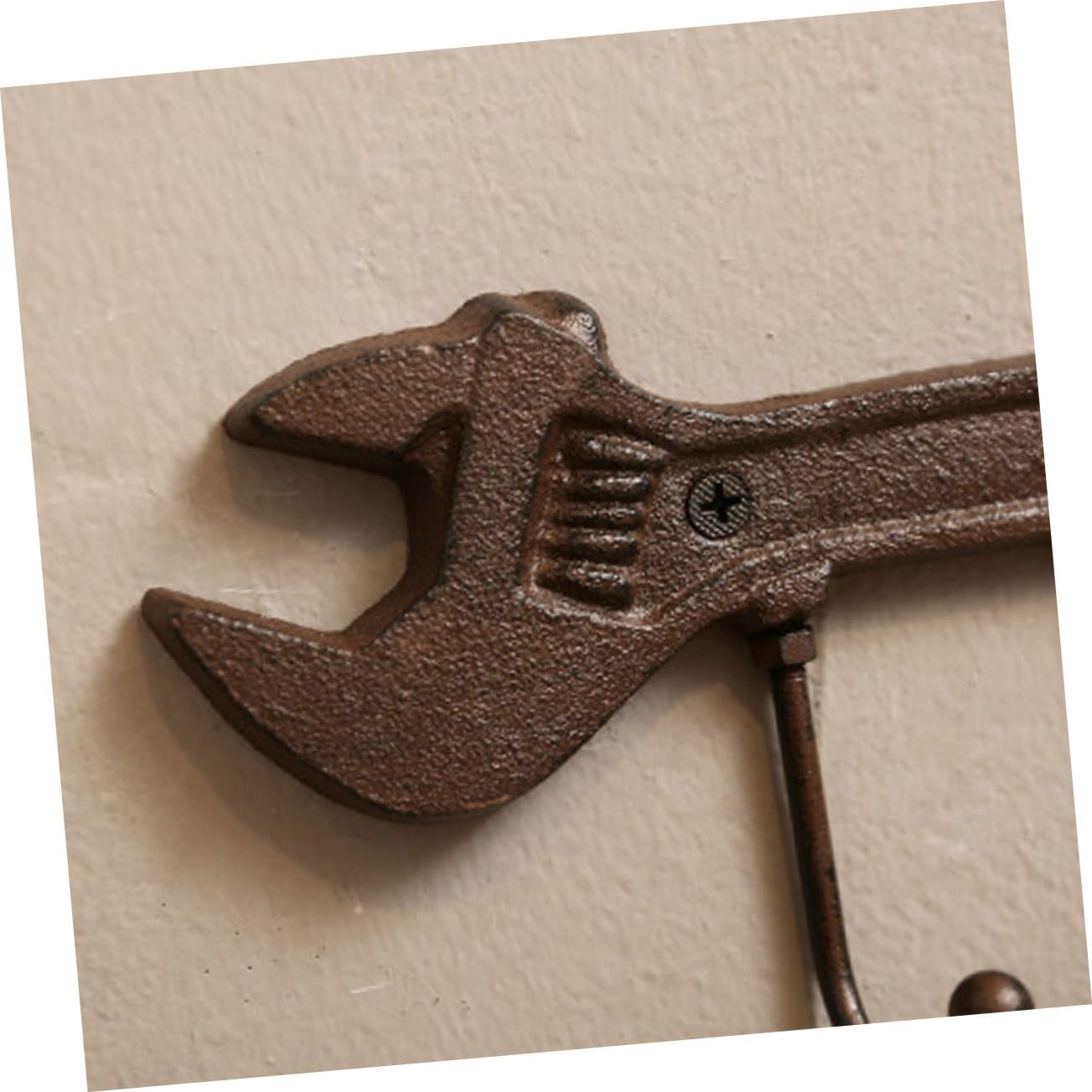 Ganci Appendiabiti Stile Industriale - Chiave Inglese Metallica Vintage Per Parete - Foto 10