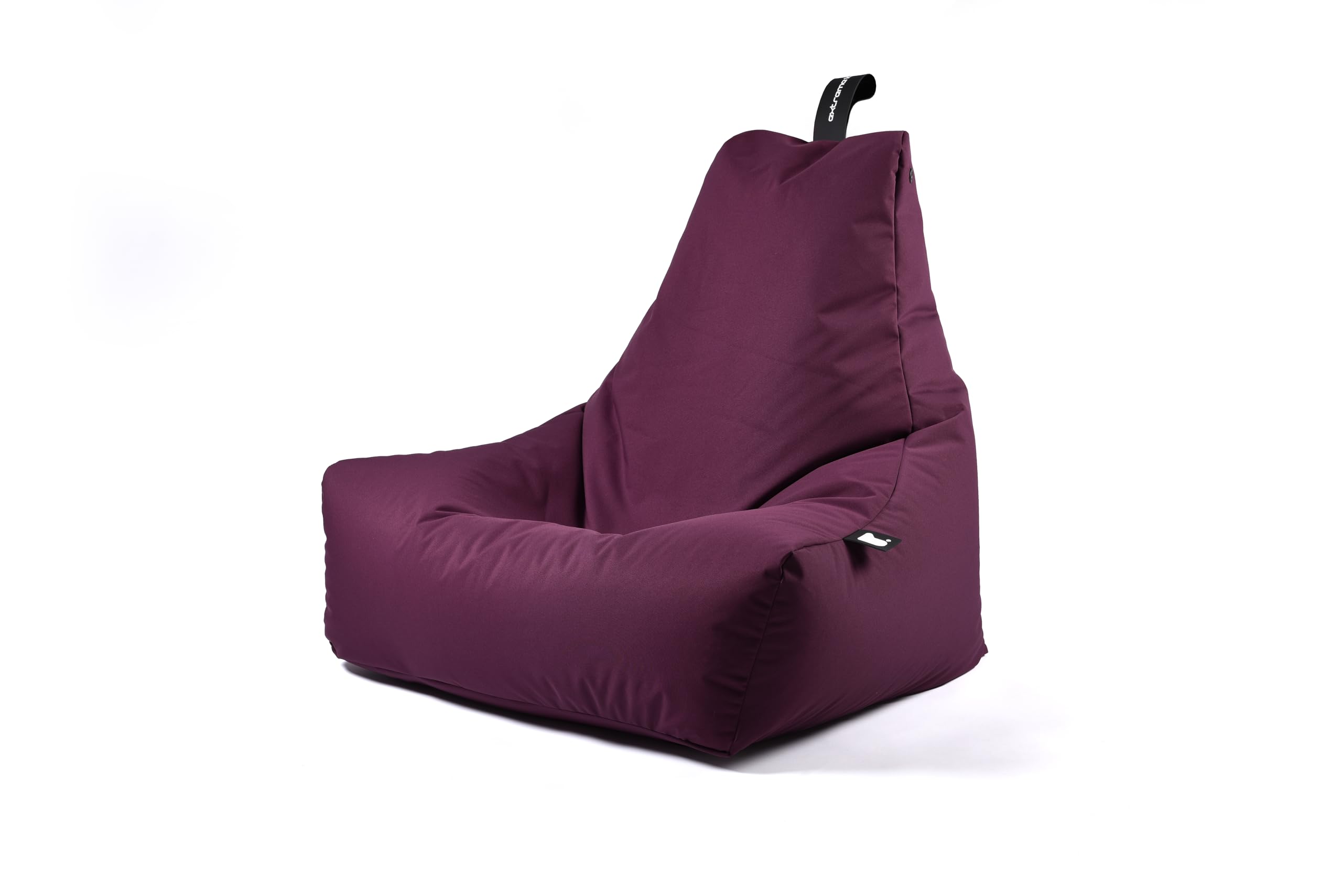 Extreme LoungingMighty Bean Bag | UV Protected & Waterproof | Made in UK Premium Indoor & Outdoor BeanBag (Berry Purple)