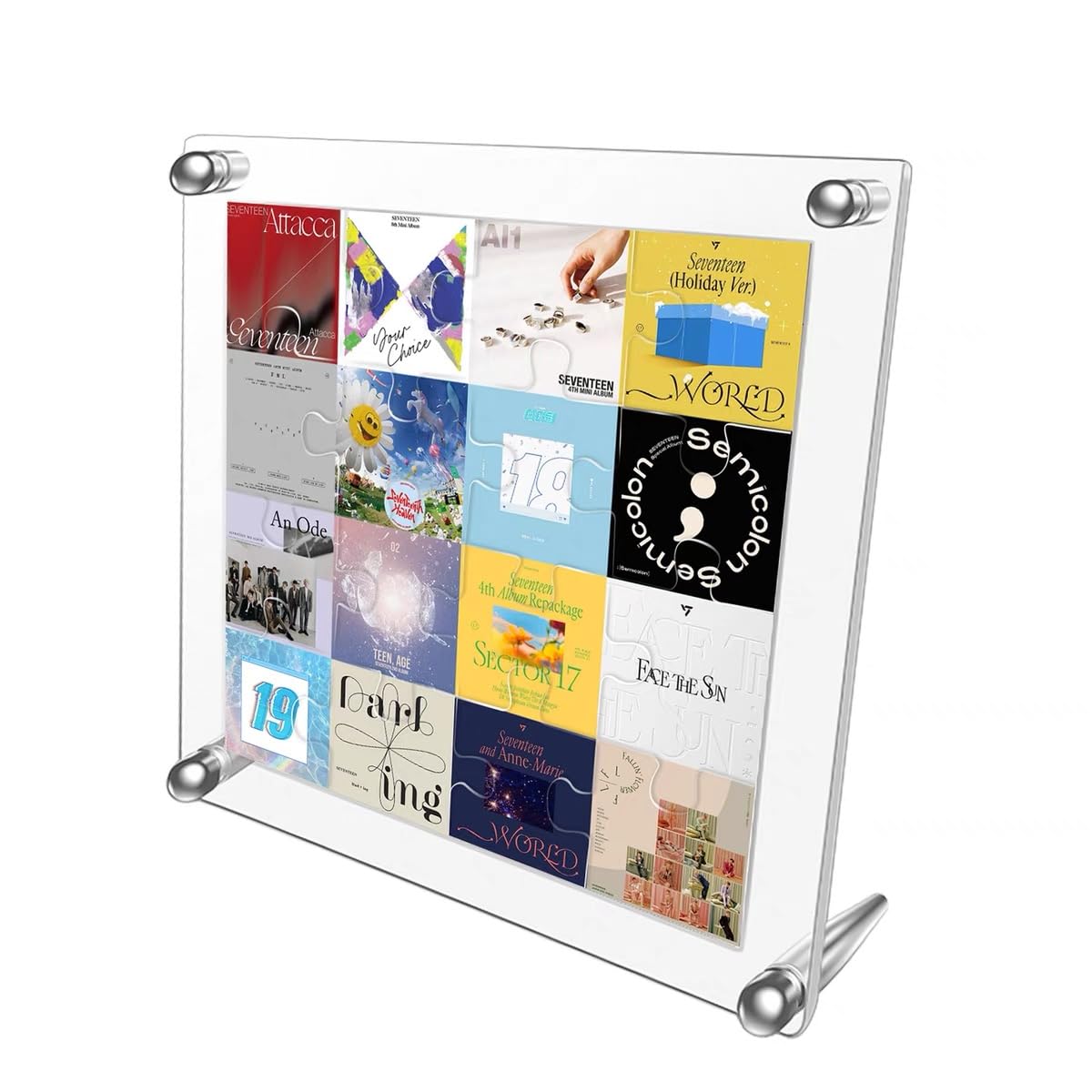 SEVENTEEN SHOPEE kpopmerch 143枚 SSQIAN SEVENTEEN Merch Kpop Seventeen Album Cover Acrylic Puzzle