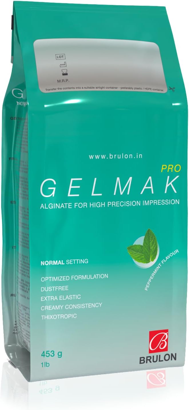 Gelmak Pro Alginate Impression Material 453 gm