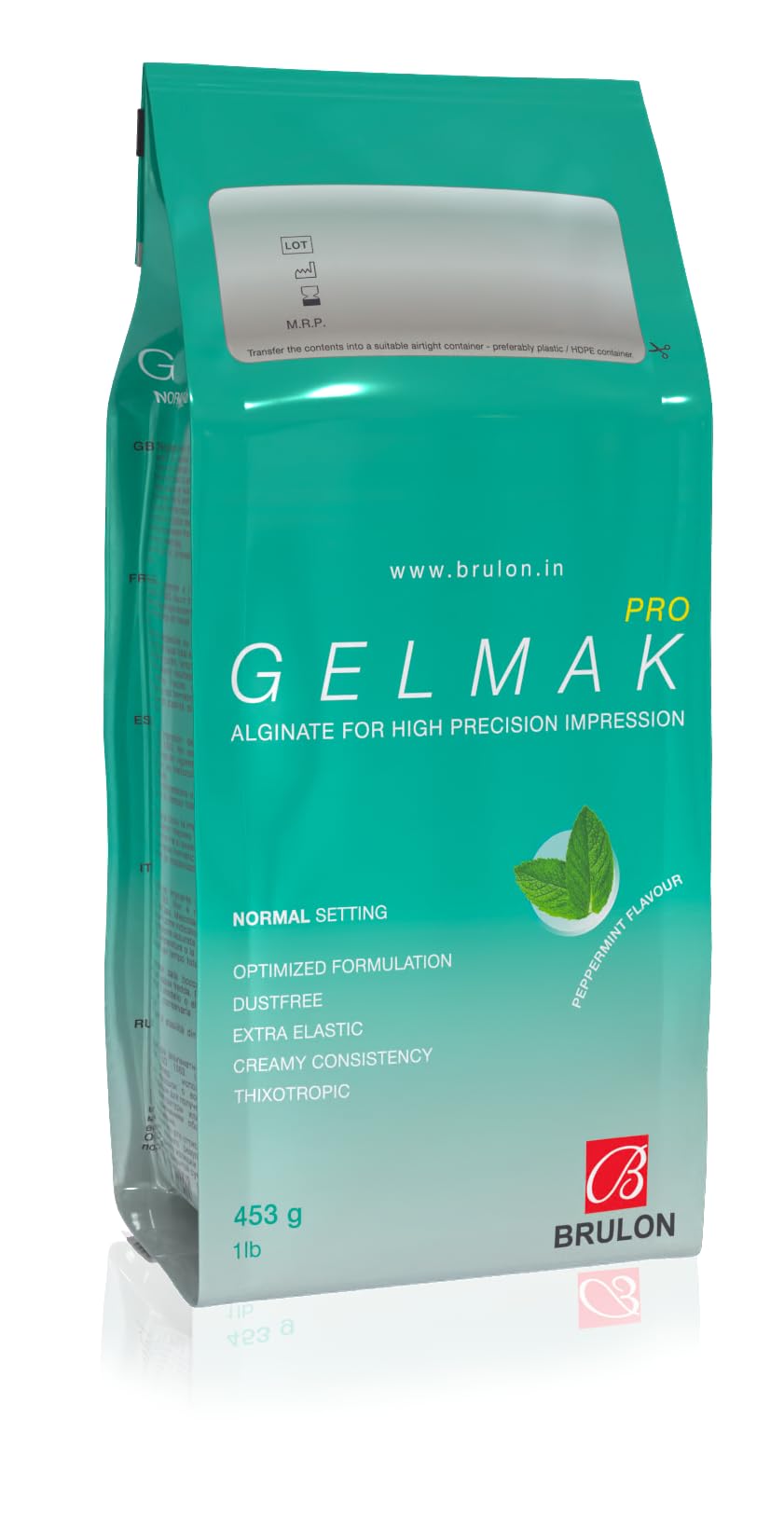 Brulon Group Gelmak Pro Alginate Impression Material 453 gm