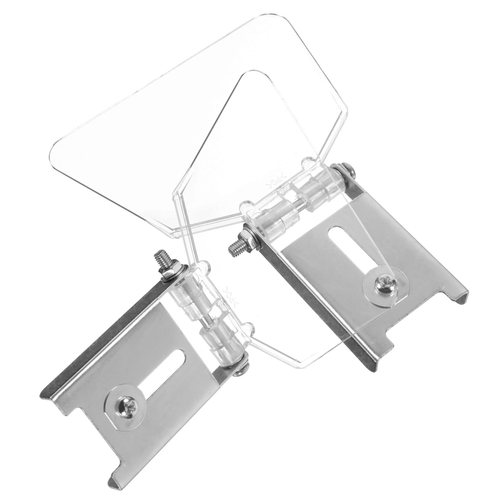 WOONEKY Eye Shield for Bench Grinder 2pcs Bench Guard Shield Sturdy Abs Stainless Steel Construction