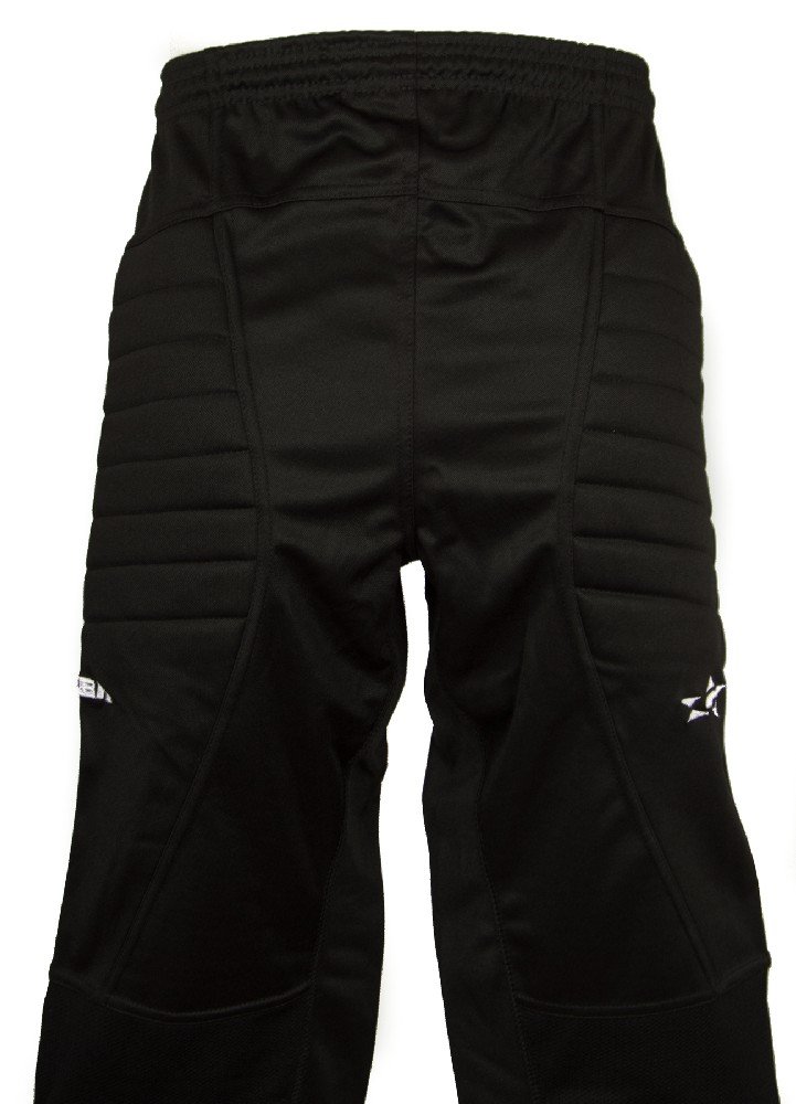 GIMER Pantalones Largos de Portero con Refuerzo artículo 3/090 Pantalone Lungo Portiere, 04 Nero, S