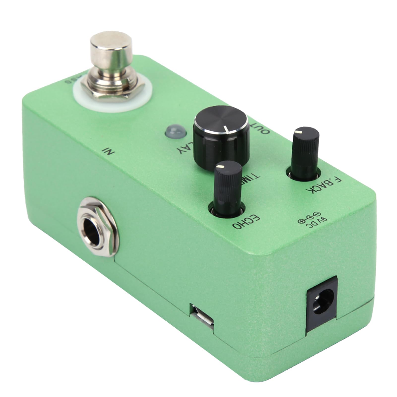 Efecto de Retraso Procesador de Sonido Efecto de Guitarra de Guitarra Efecto de Cinta Retro Adecuada para Guitarristas