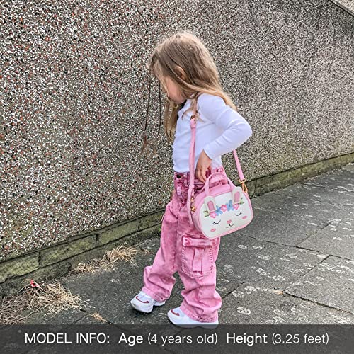 Mibasies Toddler Purse For Little Girls Handbags Kids Age 3-8(Bunny) #TOP1