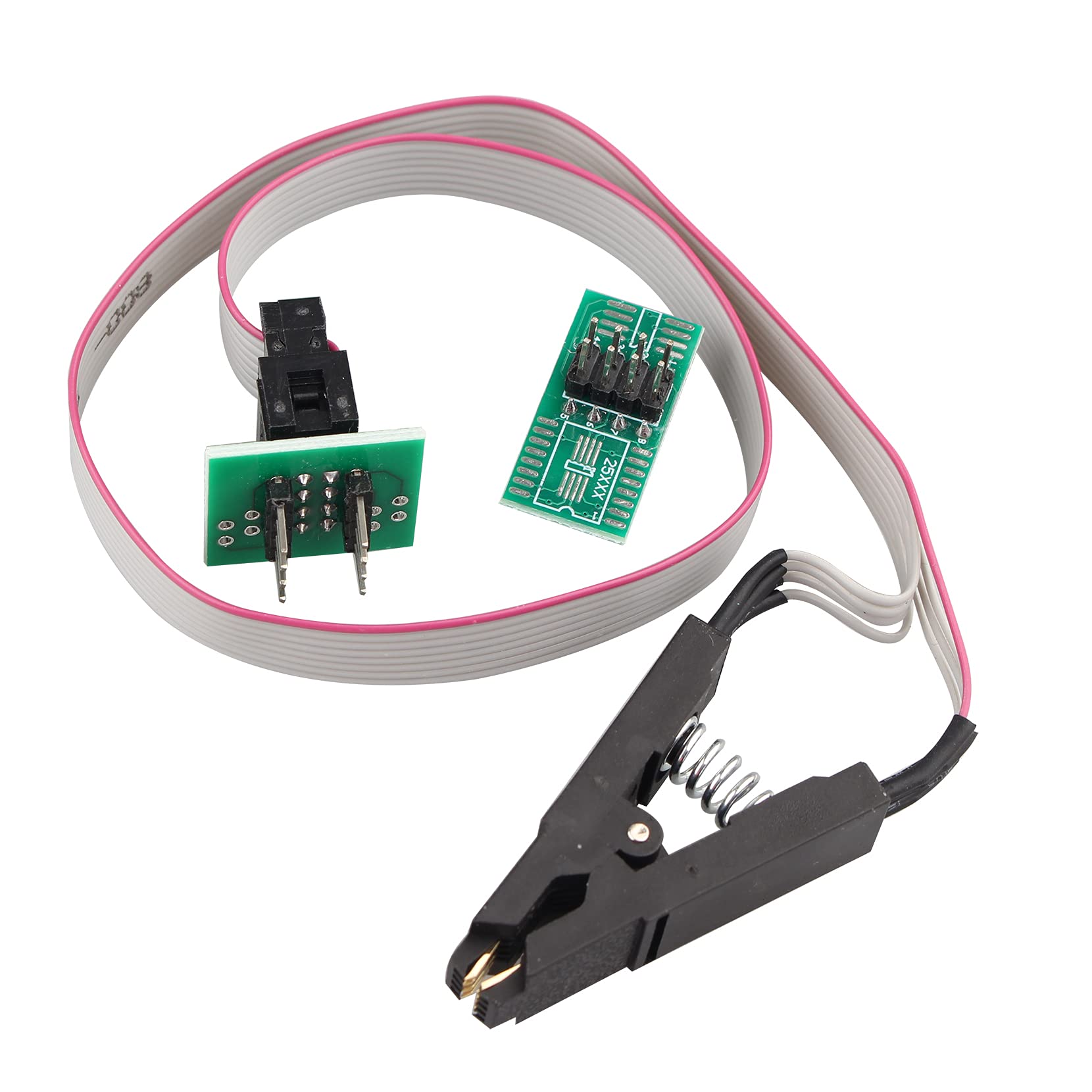 Ligne de sonde QFN8 SOIC8 SOP8 MSOP8 TSSOP8 150/208 MIL pour programmeur USB EEPROM 93CXX/25CXX/24CXX pour TL866 RT809F RT809H CH341A  13