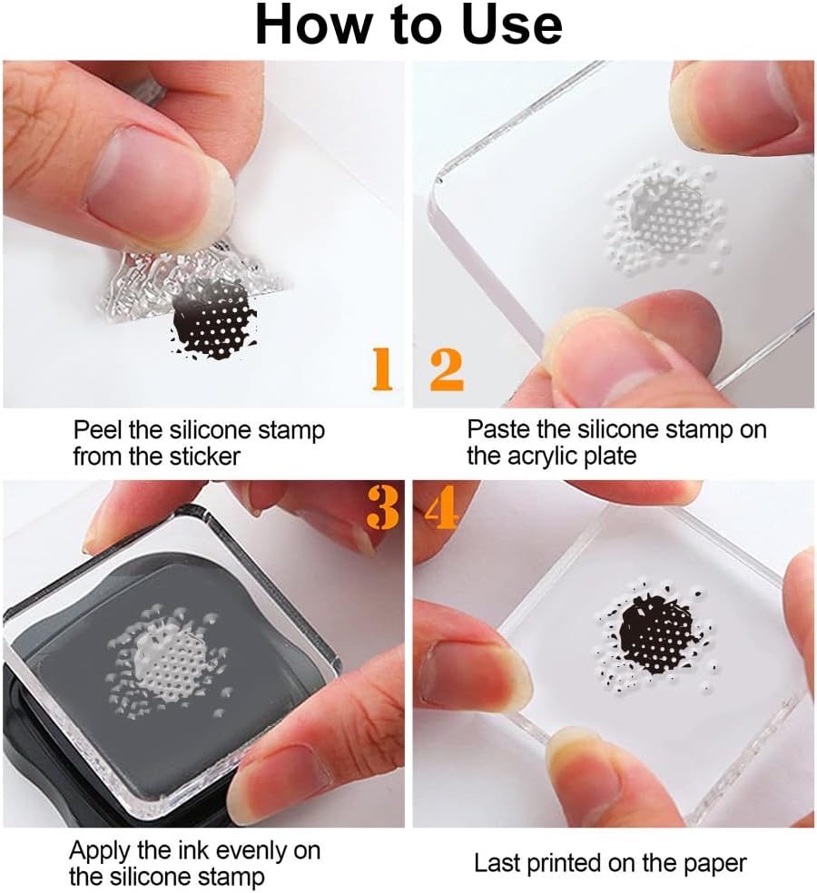 GLOBLELAND 3 Sheets Trash Texture Clear Stamps for Card Making 5.83×8.27 inch Stained Background Silicone Transparent Stamps Set Graffiti Silicone Clear Stamp for Crafting DIY Scrapbook Journaling