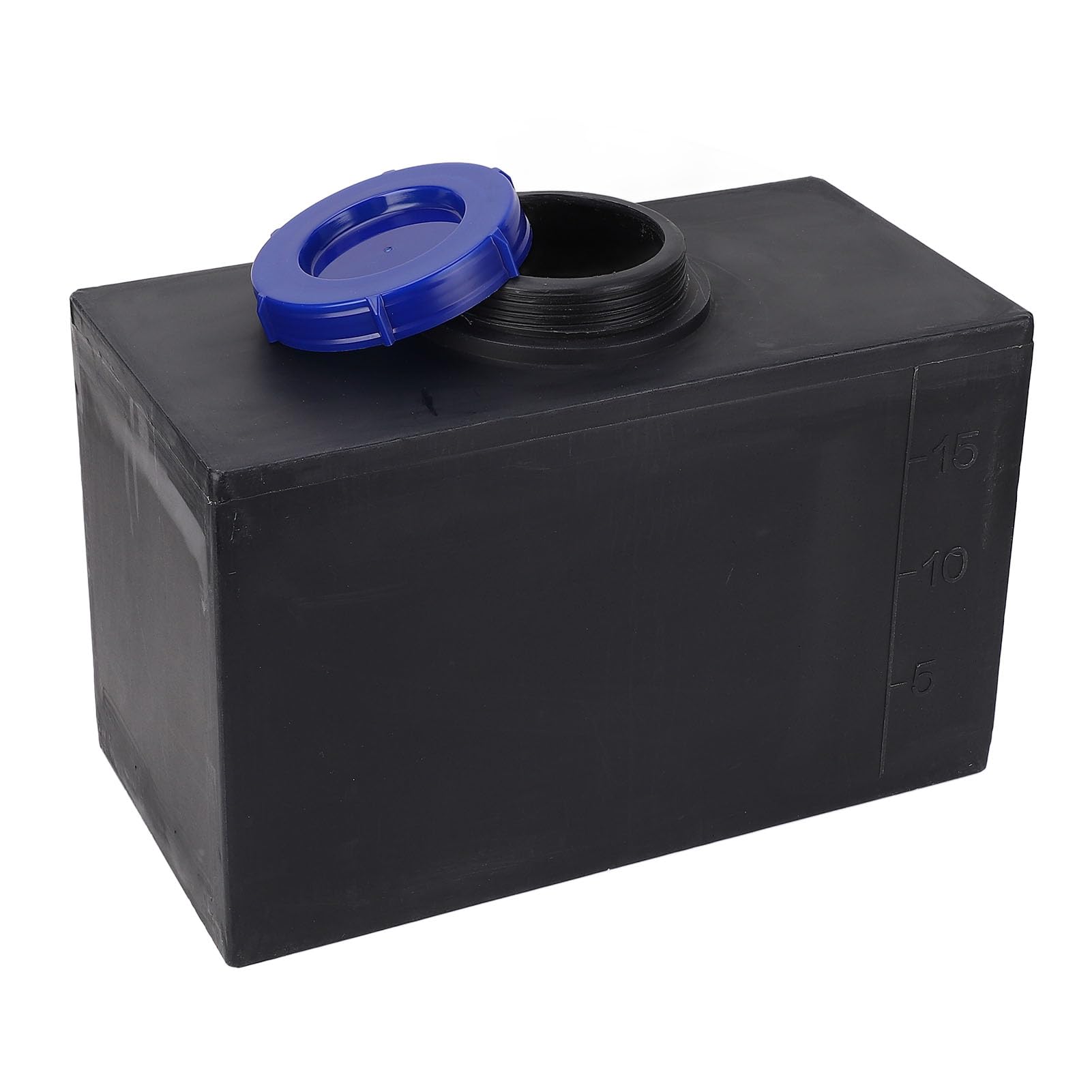RV Square Réservoir D'eau Noire de 5 Gallons, Stockage Résistant à la Chaleur et au Froid pour Remorques, Bateaux, Yachts