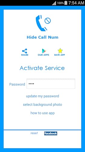 Hide Call Num