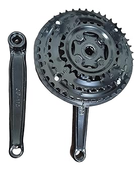 FCC Racing 2T 32T 42T MTB Crankset High-Intensity Steel Disc Mountain Bike Chainwheel