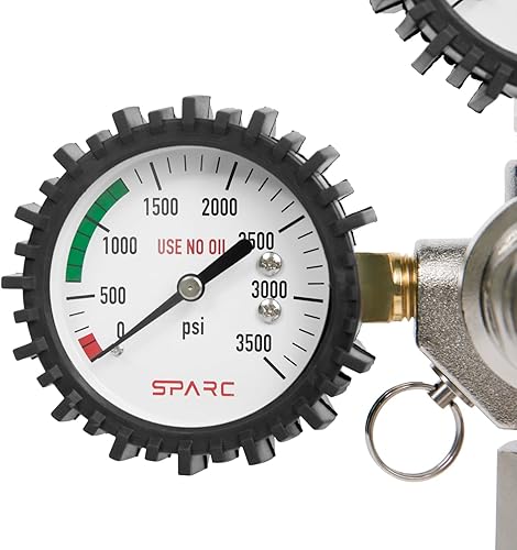 Miniatura 5 de SPARC Premium Gen2 Regulador de CO2 de doble salida para cerveza Kegerator, refrescos, barras, Kombucha CGA320 2 años de garantía de EE. UU