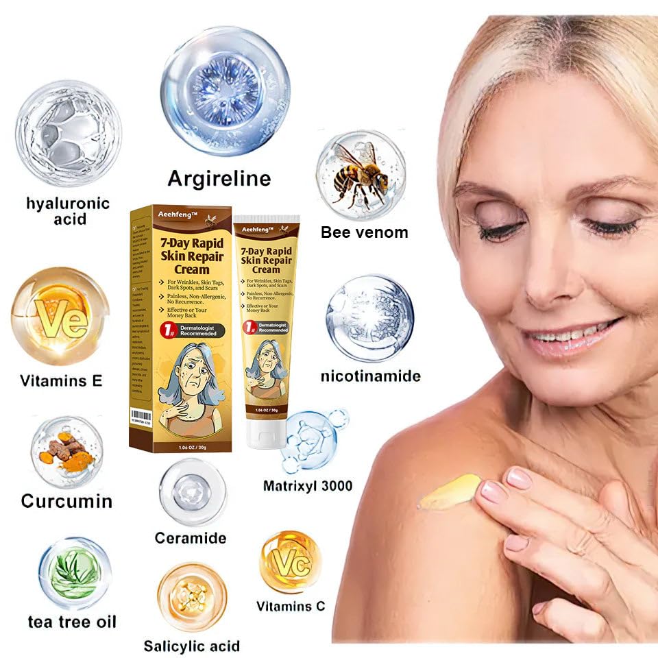 7-Day Rapid Skin Repair Cream,Intense Skin Cream,All-in-one skin
