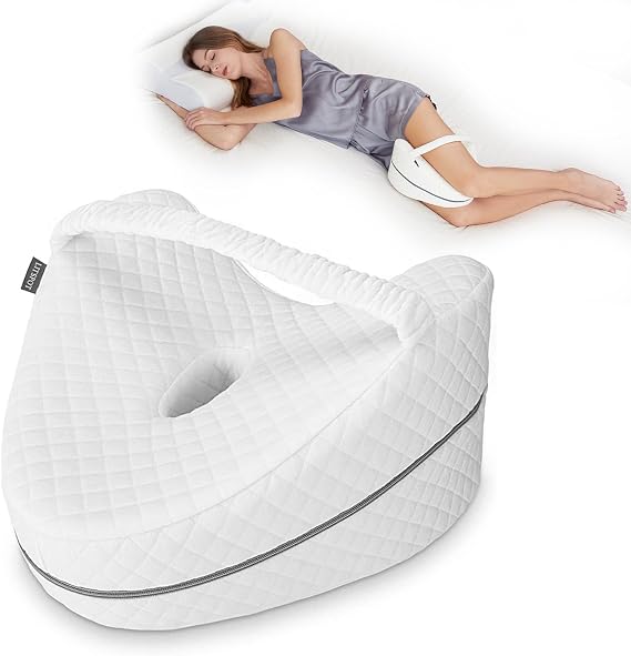 LITSPOT Coussin Orthopédique Ergonomique Entre-Jambes à Mémoire de Forme
