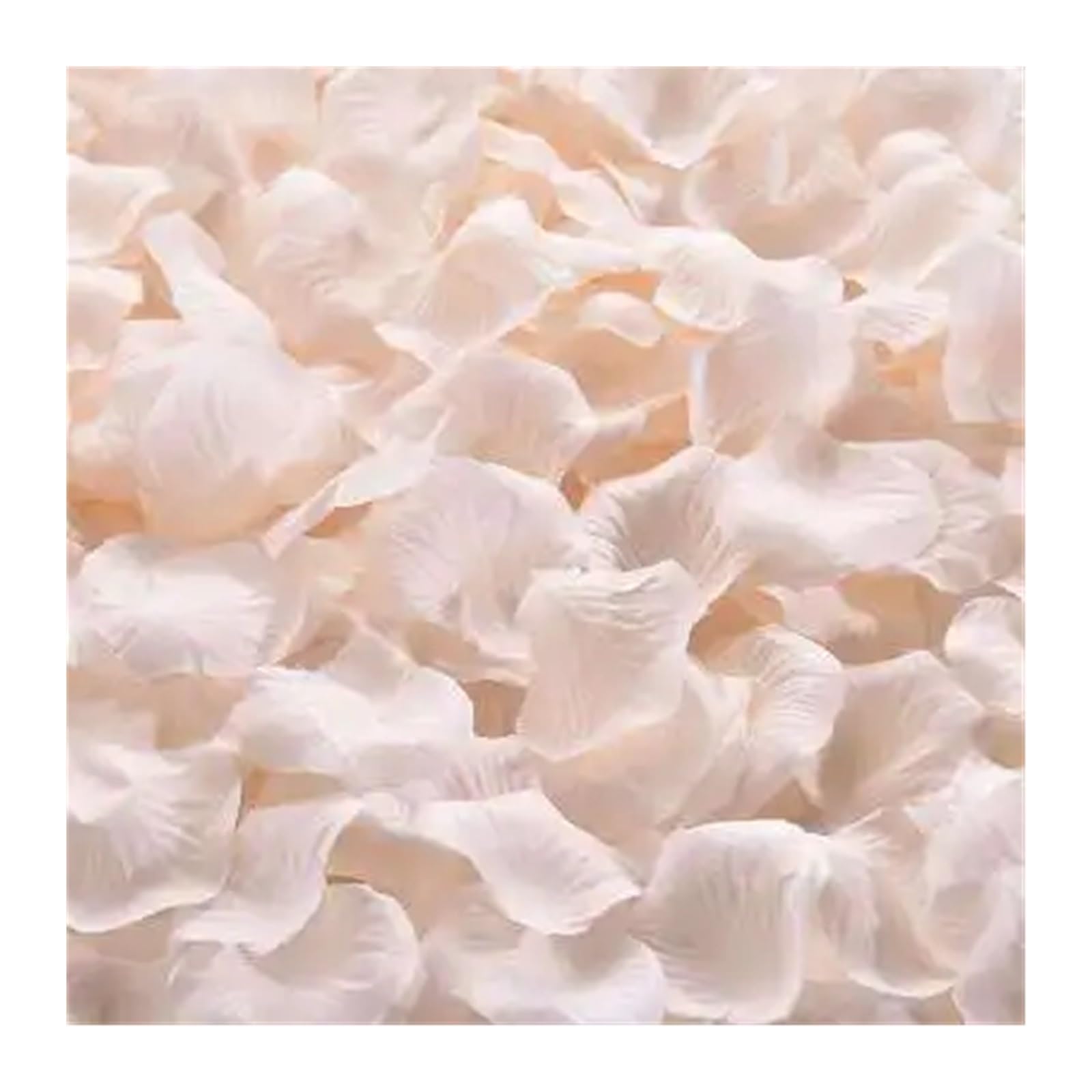 L6NqIAG 1000/3000Pcs Multicolor Fake Rose Petals Girl Silk Petal Artificial Flower For Wedding Party Home Decoration rose petals for bedroom(Champagne,1000pcs)