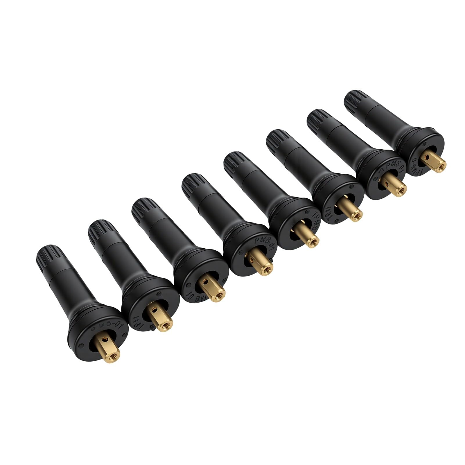 Paquete de 100 Vástagos de Válvula de Neumático, Kit de Vástago de Válvula de Sensor de Presión de Neumáticos, Reemplazo de Caucho para G5 2007-2010, G6 2008-2010, G8 2008-2009