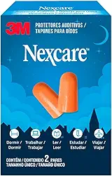3M, Nexcare, Protetor Auditivo, Laranja - 2 Pares (1 pacote)