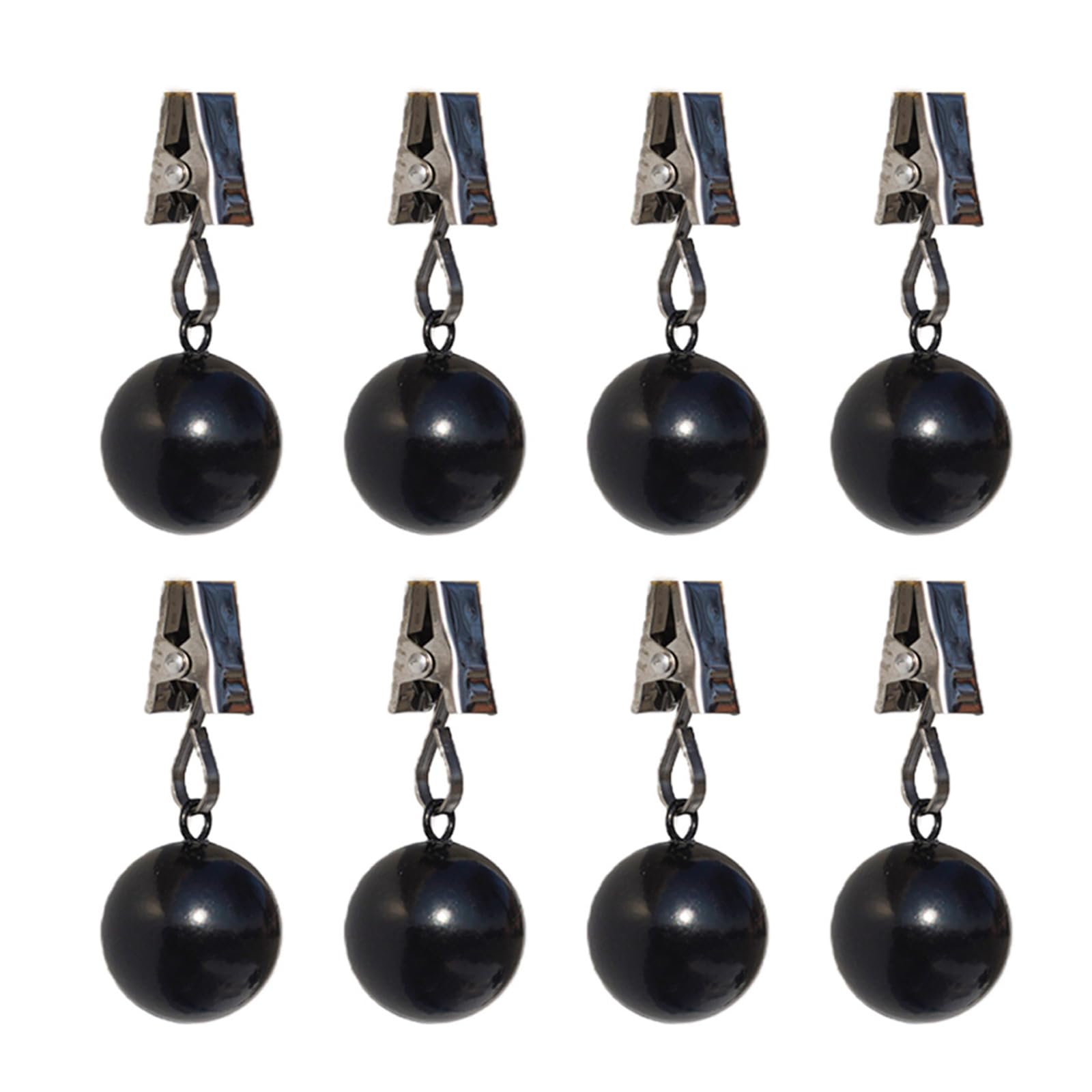 HDOYTXXM Metal Curtain Weights, Keep Outdoor Curtains From Waving with Clip Heavy Duty Tablecloth Weights for Outdoor Tables Curtain Weight
