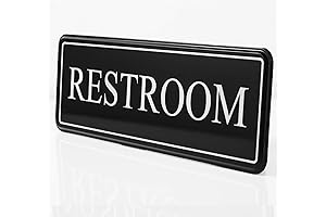 High-Quality Restroom Sign