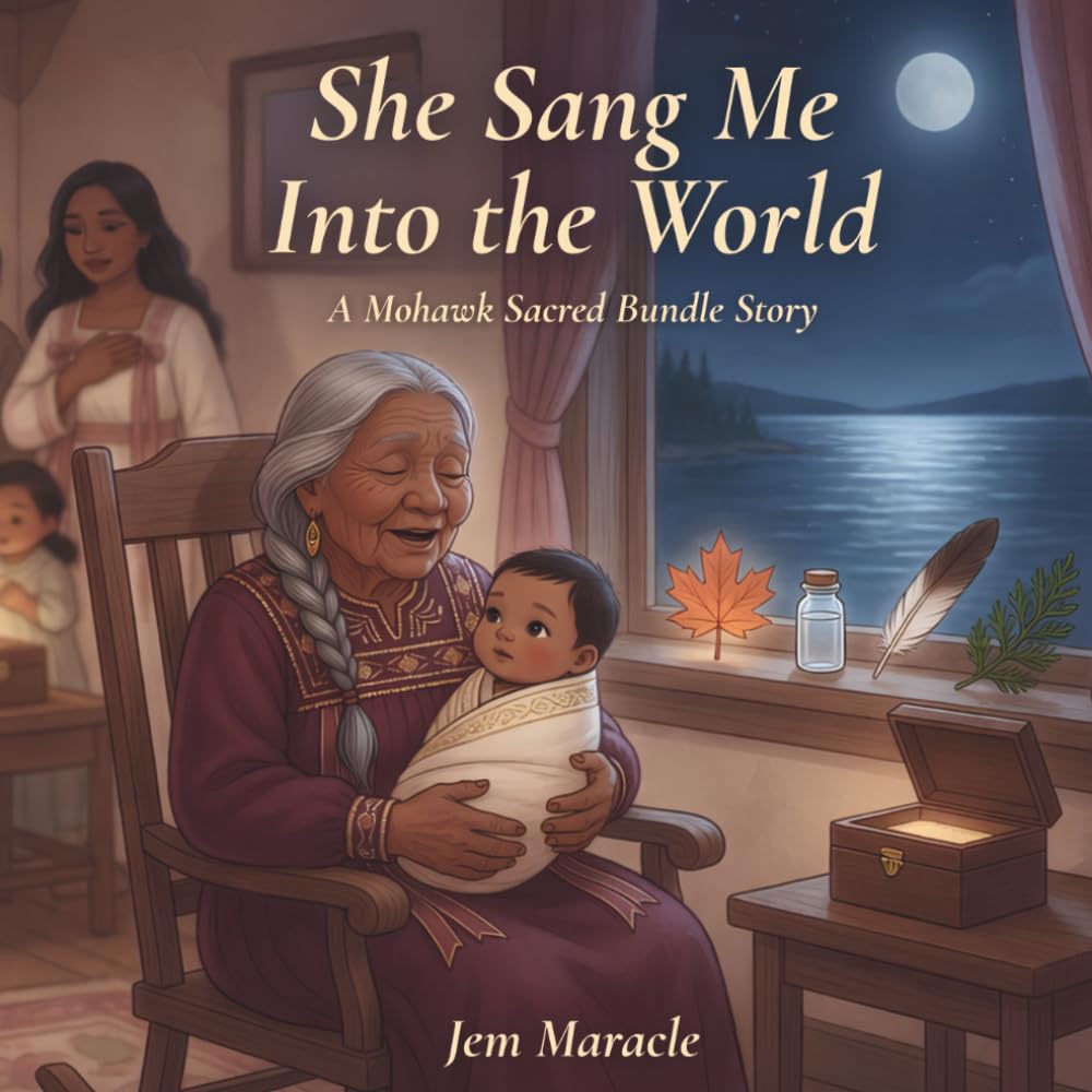 She Sang Me Into the World: A Mohawk Sacred Bundle Story | An Indigenous Children's Book About Love, Belonging, and New Beginnings