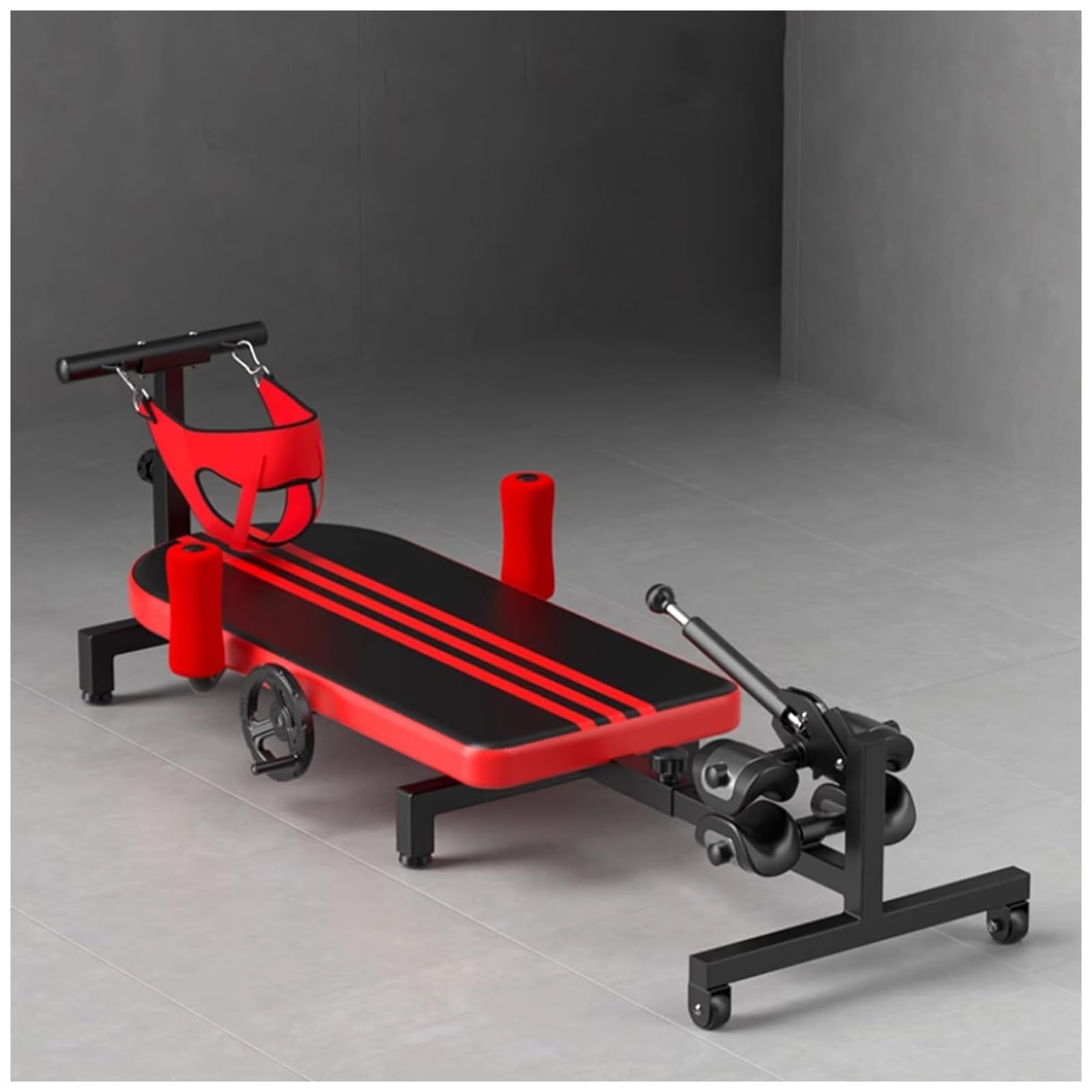 Máquina Portátil De Descompresión Espinal, Equipo De Estiramiento para La Espalda, Cama De Tracción Lumbar Ajustable para El Alivio del Dolor De Espalda