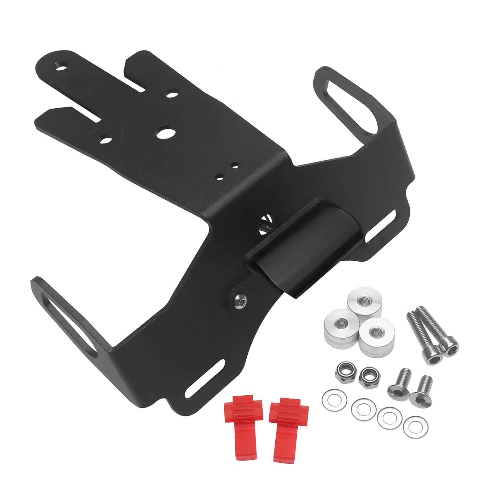 Support Plaque LED Kawasaki ER-6N Éliminateur de Garde-Boue Arrière Encombrant Noir