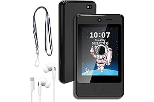 PTHTECHUS® Kids Phone Toy for Boys and Girls, 3.8" Touch Screen Toddler...