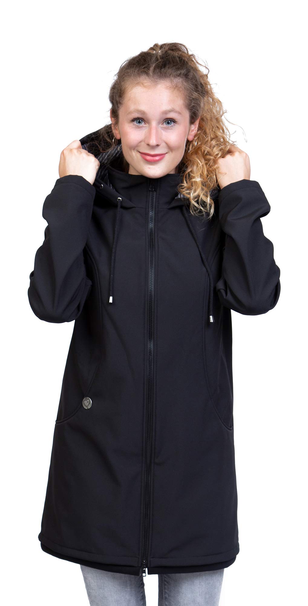 Viva la Mama – Allwetter Funktionsjacke für Mama und Baby, Umstandsjacke + Tragejacke - MELLORY
