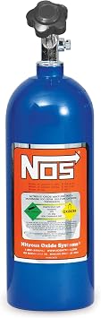 NOS 14730NOS Blue Aluminum 5-pound Nitrous Bottle