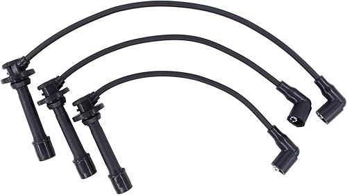 MOTOKU MIA11722 MIA11723 MIA11724 Alambre de bujía para John Deere Gator XUV Cilindro # 1 # 2 # 3