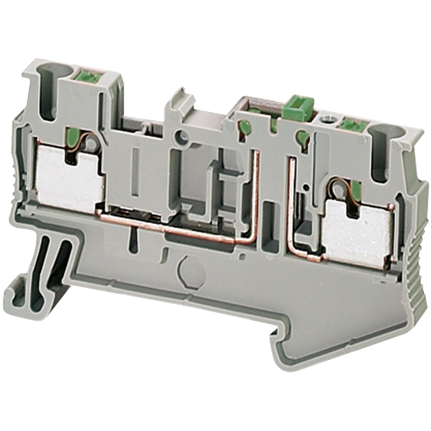 Borne sectionnable 2 points Schneider Elec PBT SYS 40 65 à connexion Push-in