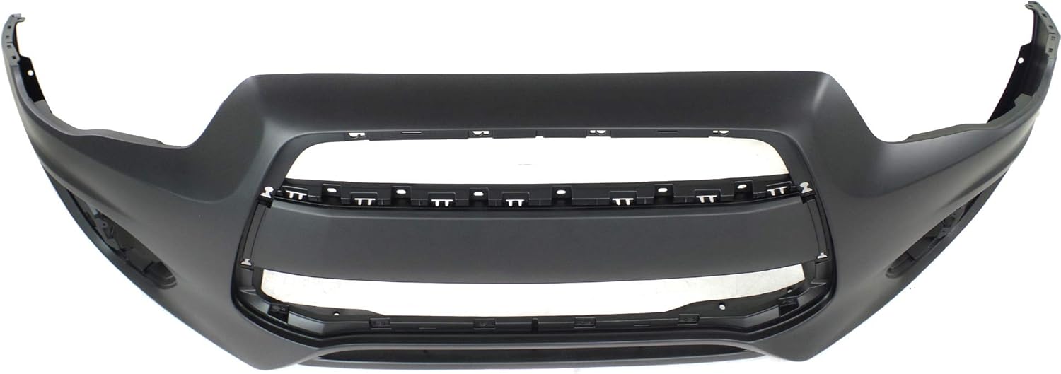 Evan-Fischer Front Bumper Cover Compatible with 2013-2015 Mitsubishi Outlander Sport/RVR Primed