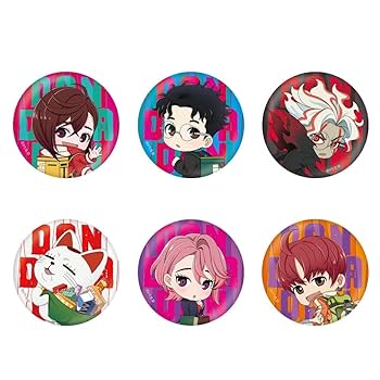 紺様　フォトカ　パルカ　ダンテ　缶バッジ　アクカ 3年Z組銀八先生 - トレーディング Botania 缶バッジ | AMNIBUS