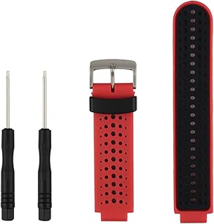 for Garmin Forerunner 220/230/235/620/630/735XT Silicone Replacement Wrist Watch Accessory Band Strap for Garmin Forerunner 235 Smartwatch Men Women