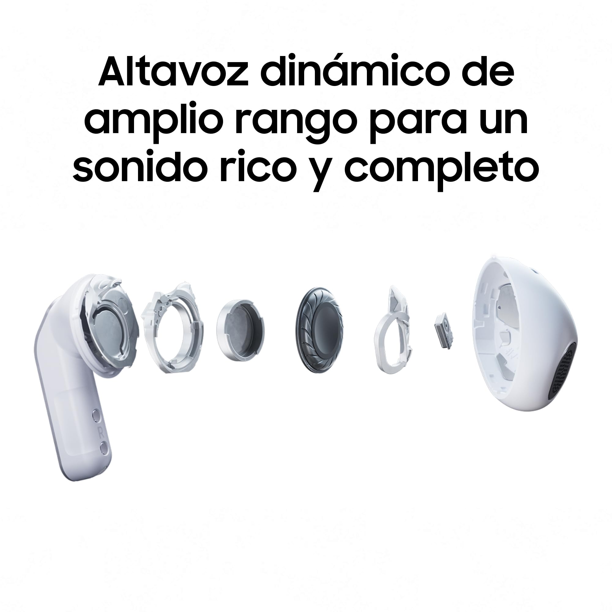 Samsung Galaxy Buds4, Auriculares Bluetooth, Audio 240bit/96 kHz, Cancelación de Ruido Adaptativa, Agente IA de Voz, Garantía del Fabricante 3 Años+1 Año Extra, Negro (Versión Española)
