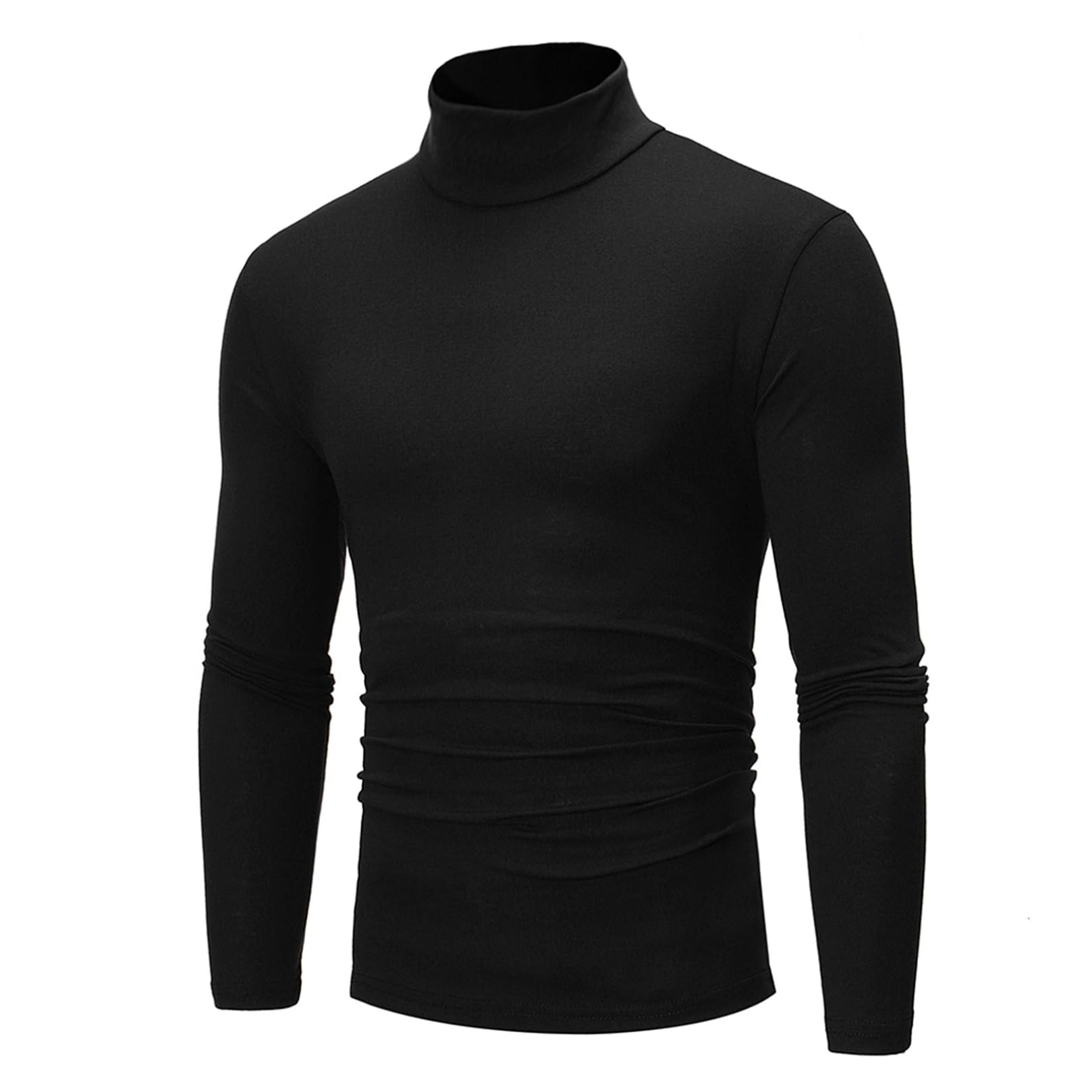ranrann Lot de 3 Haut Thermique Homme Manche Longue T-Shirt sous-vêtement Maillot de Corps Slim Automne Hiver Casual Sport Basique