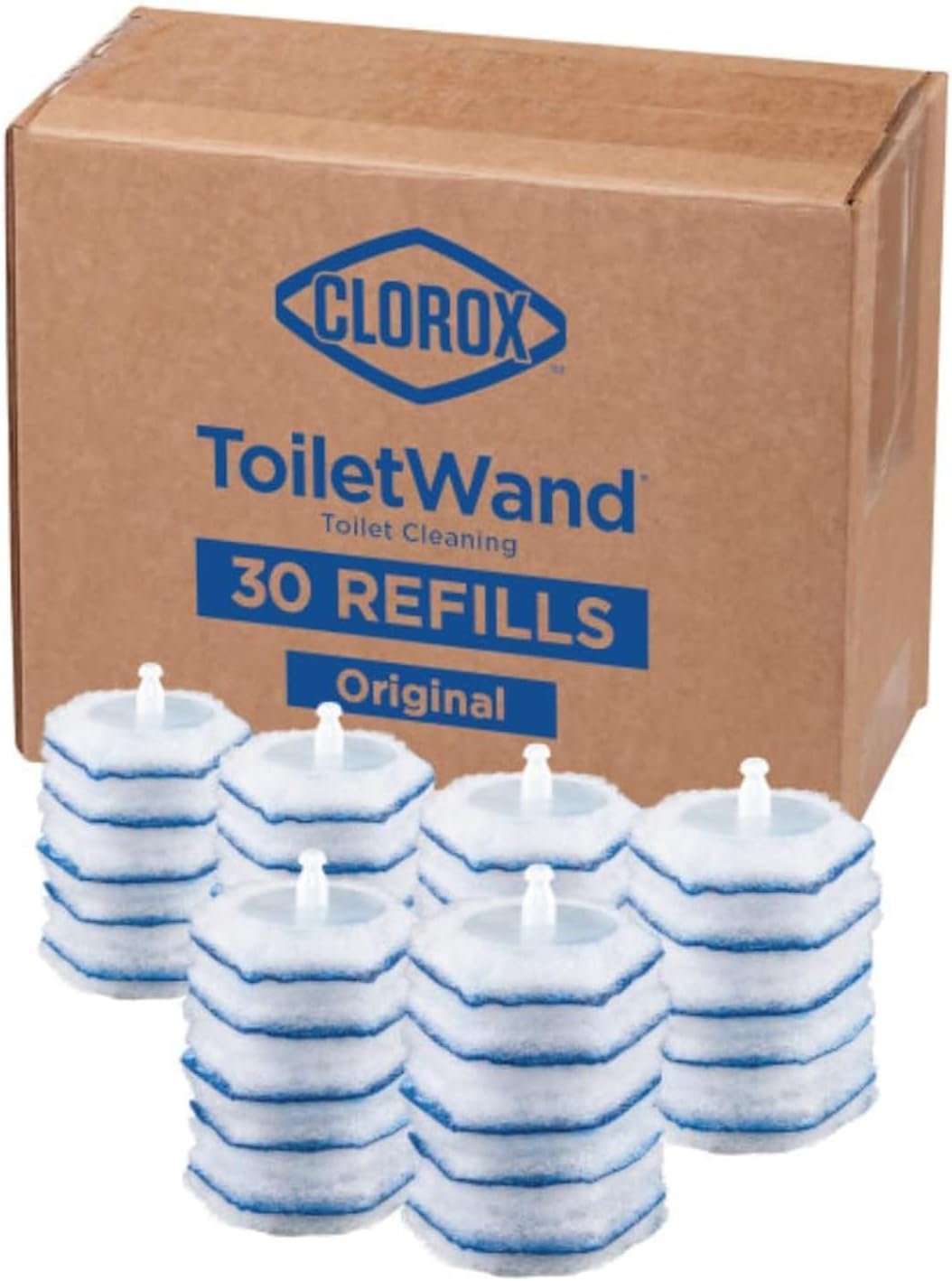 Clorox ToiletWand Disinfecting Refills, 30 Count by Clorox Toilet Wand