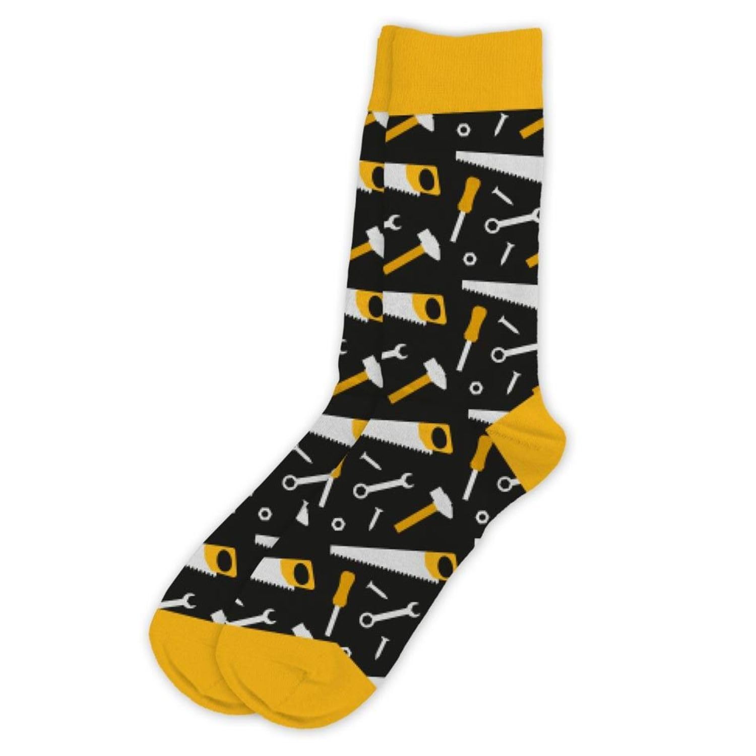 Chaussettes Homme 'Vive La Retraite' - Taille 39-45 - Coton/Élasthanne - Design Avec Palmiers Dorés