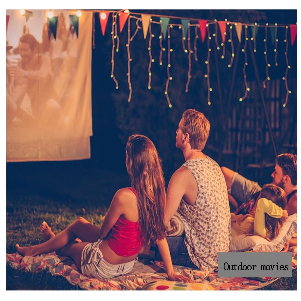 Écran de projection pliable de 60", 72", 83", 83", 100", 120", 120", 150", 150", écran de projection HD portable pour cinéma à domicile, bureau (4:9,4 cm)