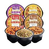 Moxiaoxian Self Heating Meal 4 Boxes no Electric Self Cooking Sichuan Rice Pot instant (Variety Box of 4)