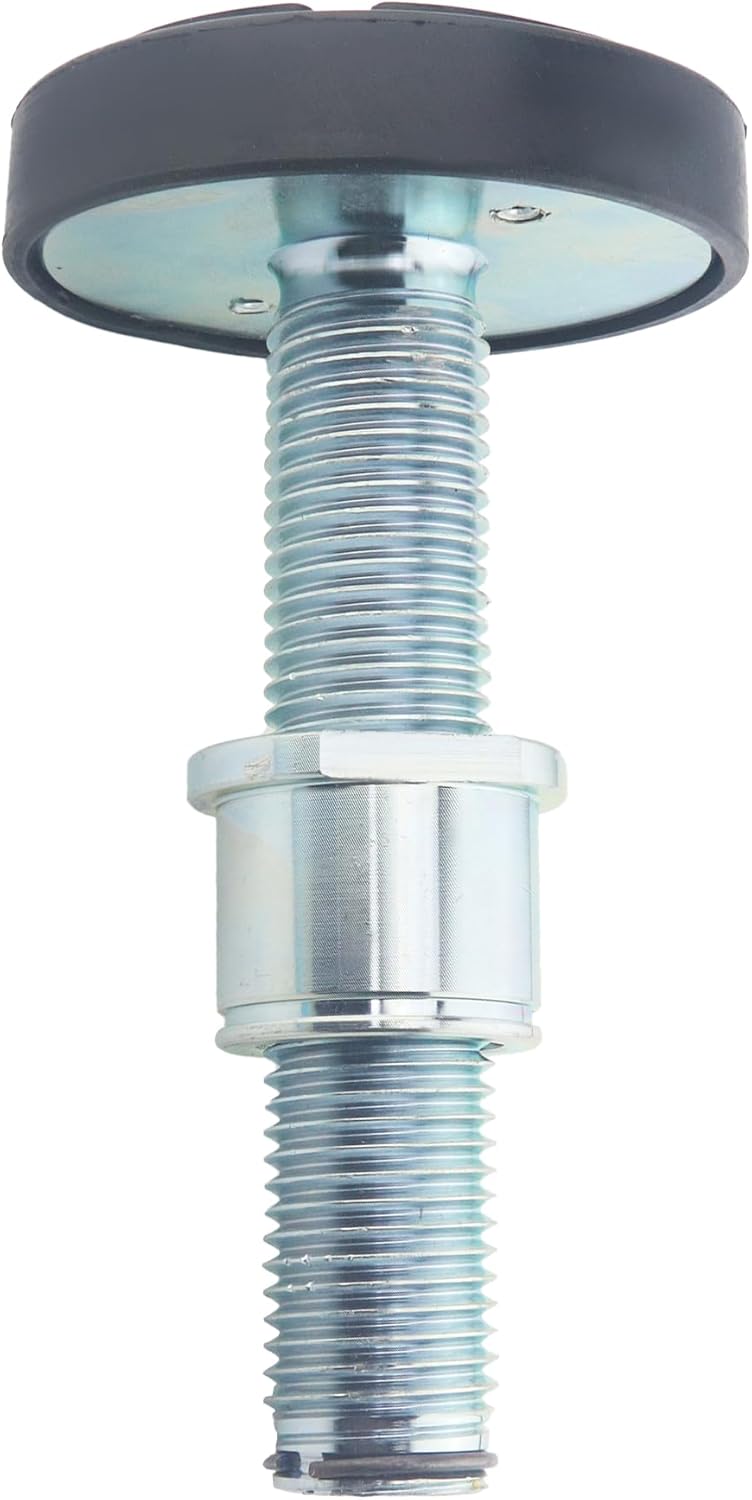 Turntable Support Arm Plate 1 Piece 12 x 23.5 x 12 cm with Threaded Support Arm and Rubber Buffer Mounting Plate Lifting Platform for Workshops