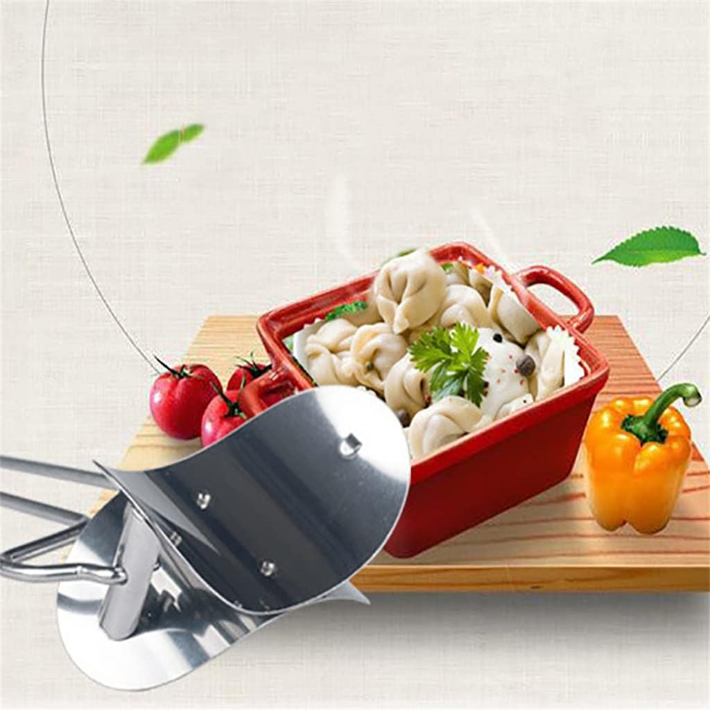 Rolling Noodle Dumpling Peeler Cutting Stainless Steel Blade Dough Circle Cutter Cookie Round