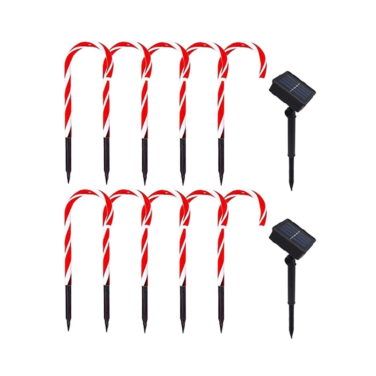 Guirlande solaire pour sapin de Noël sans prise électrique lot de 5 LED extérieur