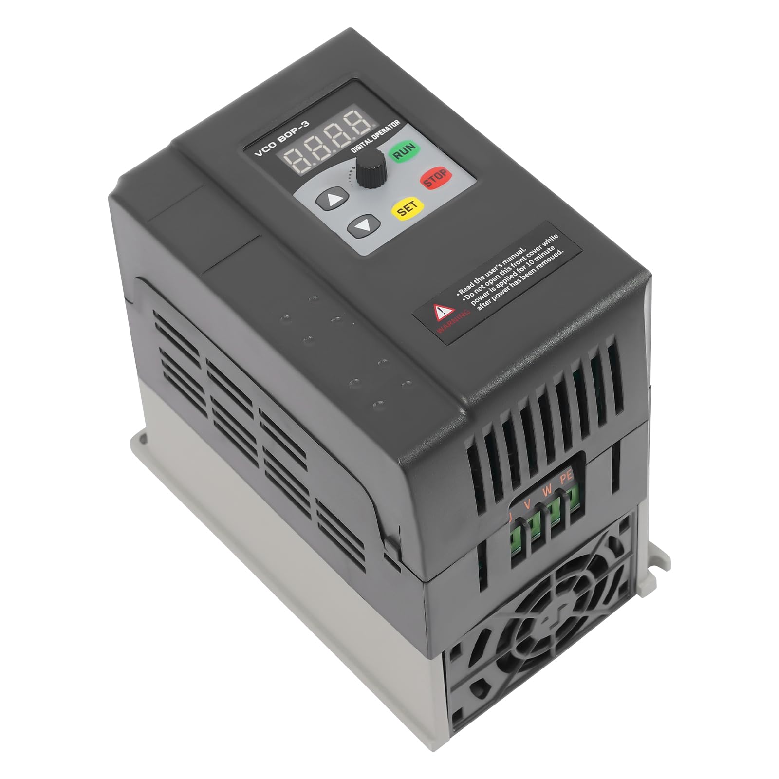 Frequenzumrichter 1500W Motor Inverter Konverter, VFD Frequenzwandler Inverter Antrieb, Variable Frequency Driver Inverter, Computerized Numerical Control für 3 Phasen Drehstrommotoren, 3HP 380V, 4.1A