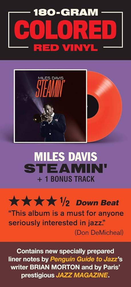 スティーミン [CD] The Miles Davis Quintet – Steamin' With The Miles Davis