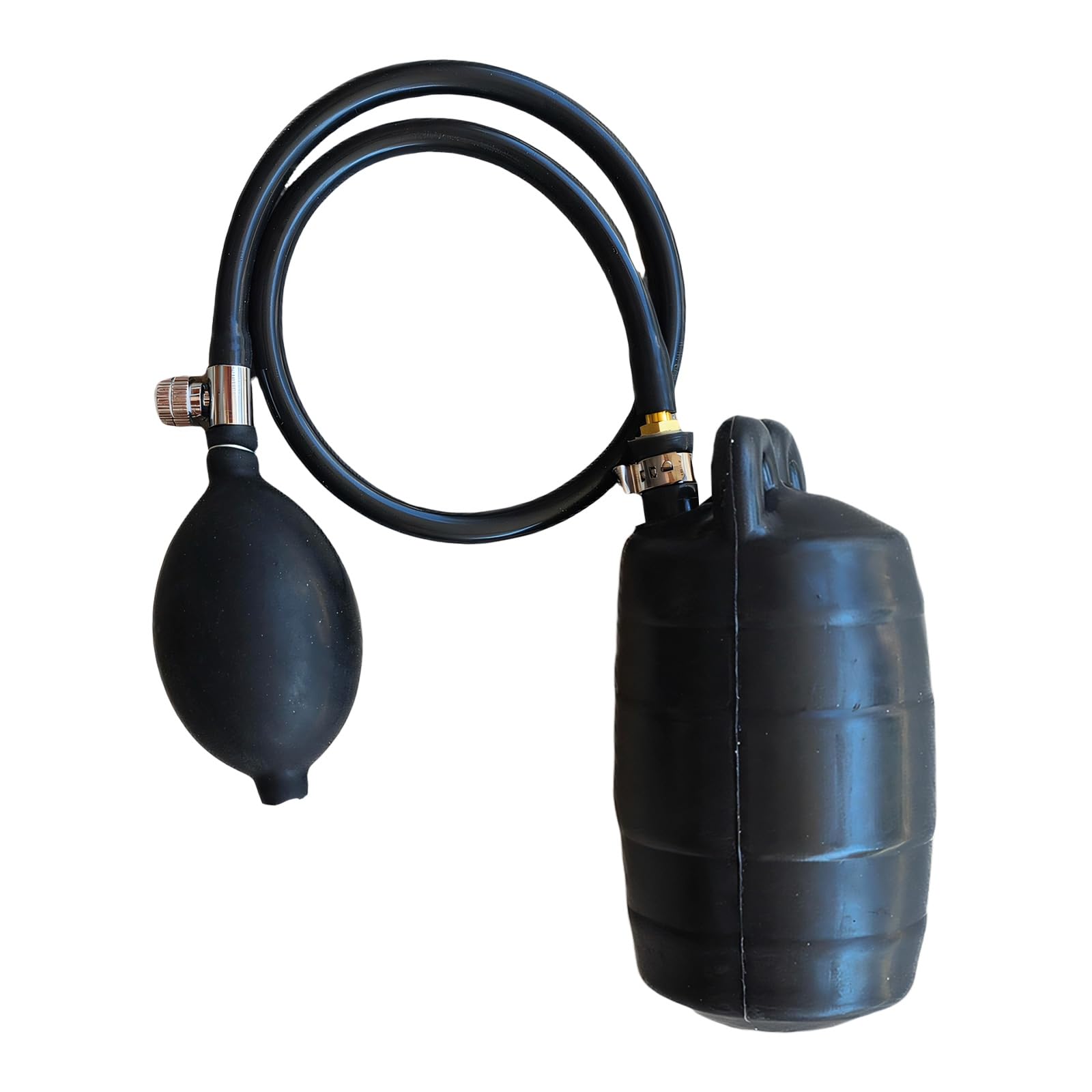 Jtqyfi 100Mm Manual Inflation Pipeline Plug Toughly Rubber Inflatable Pipe Plug Balloon Block For Construction And Plumbing Works Hand Operated Water Blocking Balloon Plugs Inflatable Pipe Block