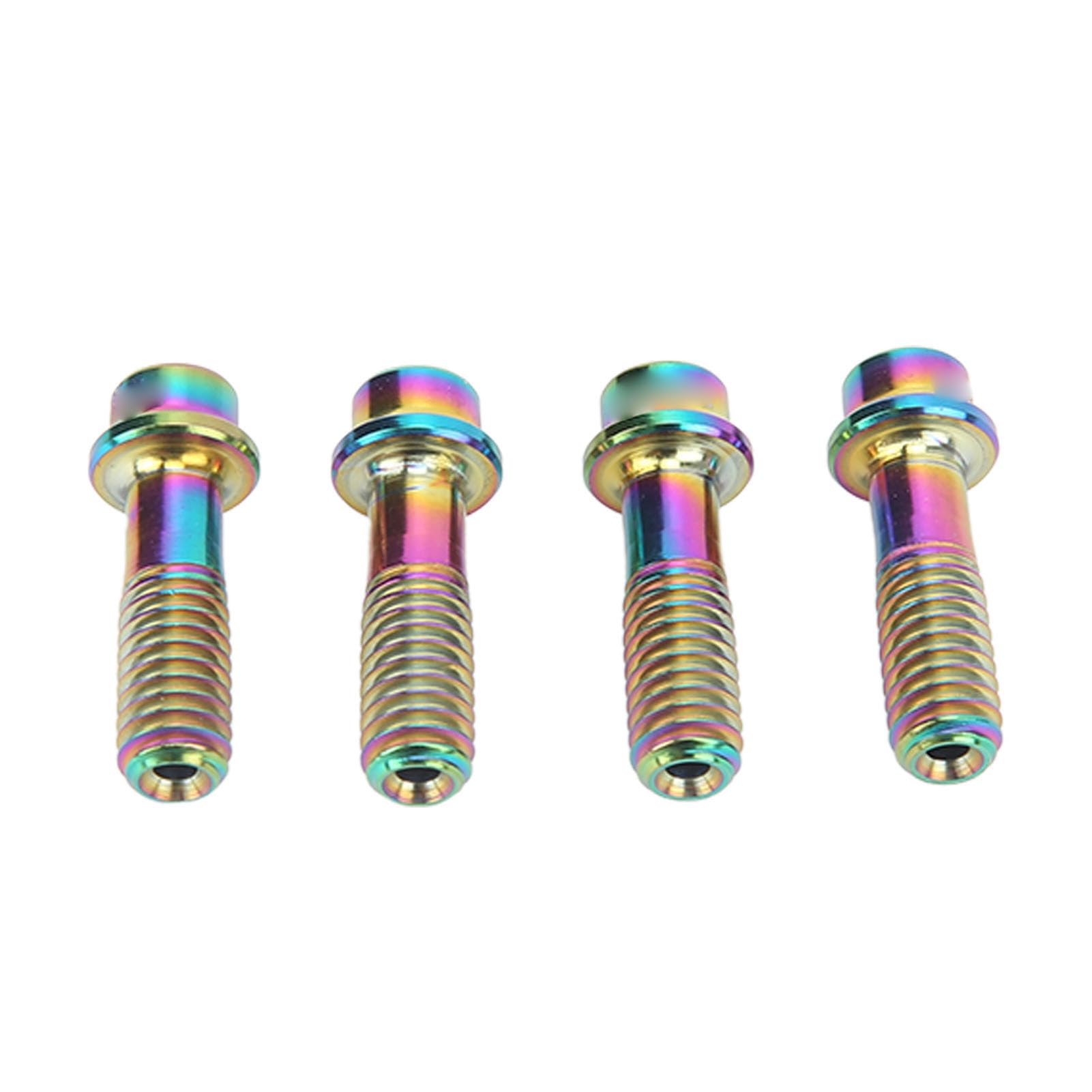 Vis De Fixation Frein à Disque Reverse - Lot De 4 Boulons M6 X 18 Mm, Acier 10.9, Pour VTT Et Vélo - 8