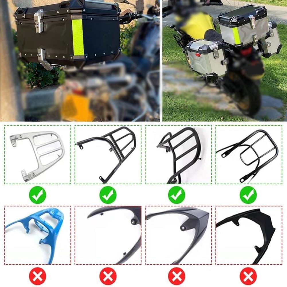 bagażnik górny do motocykla, Kufer motocyklowy, kufer górny z tyłu motocykla