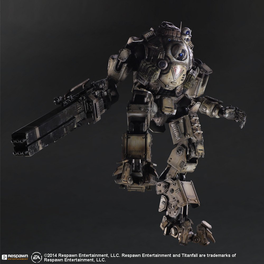 Amazon.co.jp: TITANFALL PLAY ARTS改 アトラス(PVC塗装済みアクション