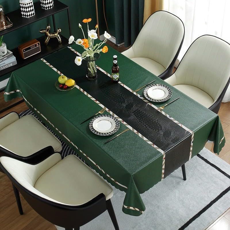 Nappes en PVC essuyables : la solution anti-rayures et imperméable pour table à manger